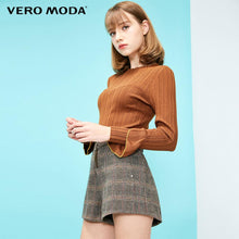 Load image into Gallery viewer, Vero Moda Women's Slim Fit Stretch Ribbed Sweater Knit Top | 319124525