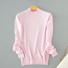 Load image into Gallery viewer, Qualtiy Cashmere Sweater Women Turtleneck Women's Plus Size Knitted Pullovers Winter Warm Sweaters Female D498