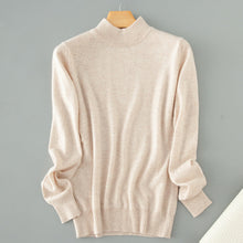 Load image into Gallery viewer, Qualtiy Cashmere Sweater Women Turtleneck Women's Plus Size Knitted Pullovers Winter Warm Sweaters Female D498