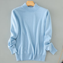 Load image into Gallery viewer, Qualtiy Cashmere Sweater Women Turtleneck Women's Plus Size Knitted Pullovers Winter Warm Sweaters Female D498