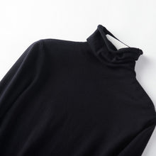 Load image into Gallery viewer, maglioni donna 2019 New Slim Fit Womens Sweater Long-Sleeved Women Sweater Solid Color Women'S Turtleneck Sweater pull femme