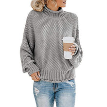 Load image into Gallery viewer, SparkDora Ladies Fall Sweater Women Sweaters and Pullovers Long Sleeve Knitted Loose Pullover 2019 Ins TikTok Fb YouTube Twitter