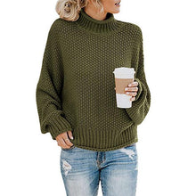 Load image into Gallery viewer, SparkDora Ladies Fall Sweater Women Sweaters and Pullovers Long Sleeve Knitted Loose Pullover 2019 Ins TikTok Fb YouTube Twitter