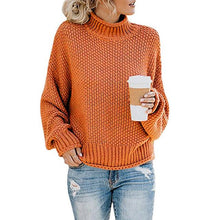 Load image into Gallery viewer, SparkDora Ladies Fall Sweater Women Sweaters and Pullovers Long Sleeve Knitted Loose Pullover 2019 Ins TikTok Fb YouTube Twitter