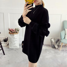 Load image into Gallery viewer, Women Sweaters and Pullovers Casual Oversized Sweater Christmas Winter Sleeve Pull Femme knitted jumpers