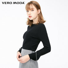 Load image into Gallery viewer, Vero Moda Women&#39;s Slim Fit Stretch Ribbed Sweater Knit Top | 319124525
