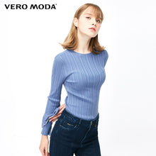 Load image into Gallery viewer, Vero Moda Women&#39;s Slim Fit Stretch Ribbed Sweater Knit Top | 319124525
