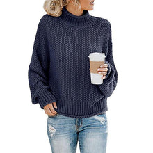 Load image into Gallery viewer, SparkDora Ladies Fall Sweater Women Sweaters and Pullovers Long Sleeve Knitted Loose Pullover 2019 Ins TikTok Fb YouTube Twitter
