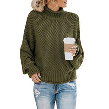 Load image into Gallery viewer, SparkDora Ladies Fall Sweater Women Sweaters and Pullovers Long Sleeve Knitted Loose Pullover 2019 Ins TikTok Fb YouTube Twitter
